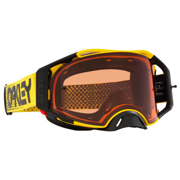 Oakley Airbrake moto yellow mx goggle